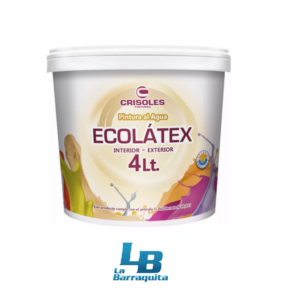 ECOLÁTEX 4lt. Pintura al Agua